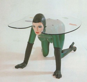 Allen Jones, Test-asztal, USA, 1969