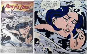 Roy Lichtenstein, Drowning Girl, 1963